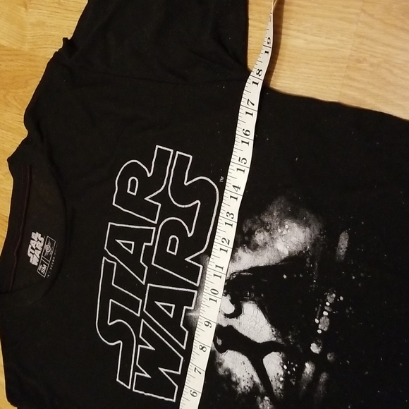 💥3/$10💥 Star Wars Burnout Tee with Red Contrast Stitching - Picture 3 of 8